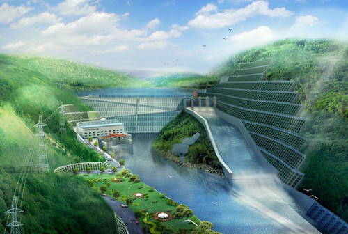 雨花老挝南塔河1号水电站项目